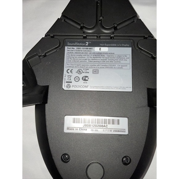 Polycom 2201-15100-601 SoundStation 2 Conference Phone - Picture 5 of 9